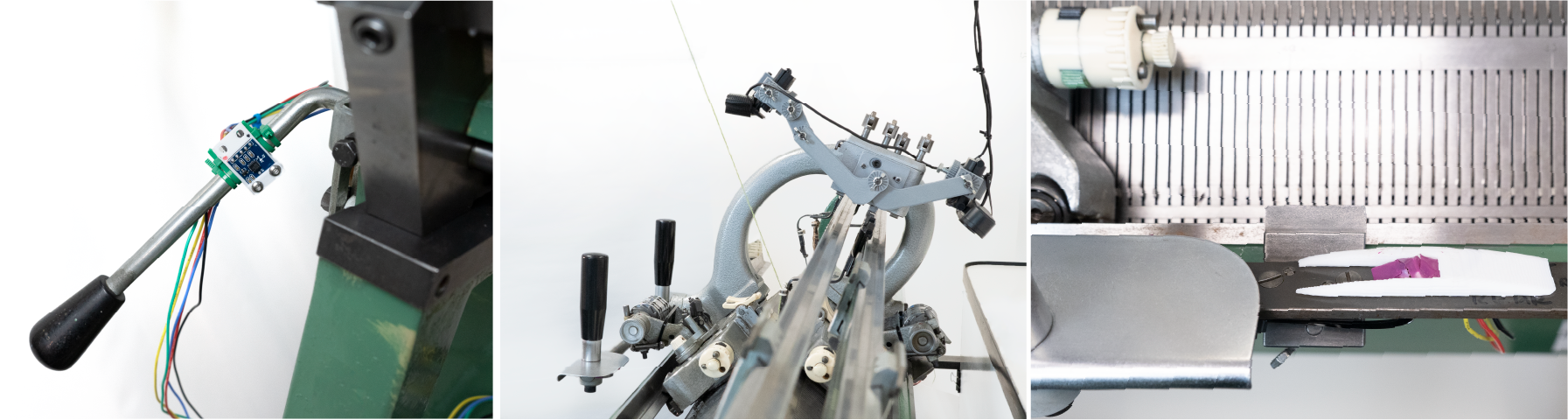 We use lightweight sensing for tracking machine state.